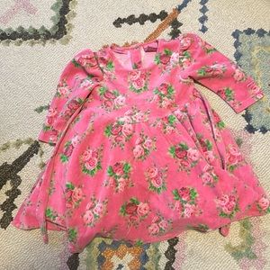 Betsy Johnson Velour and Crinoline Dress